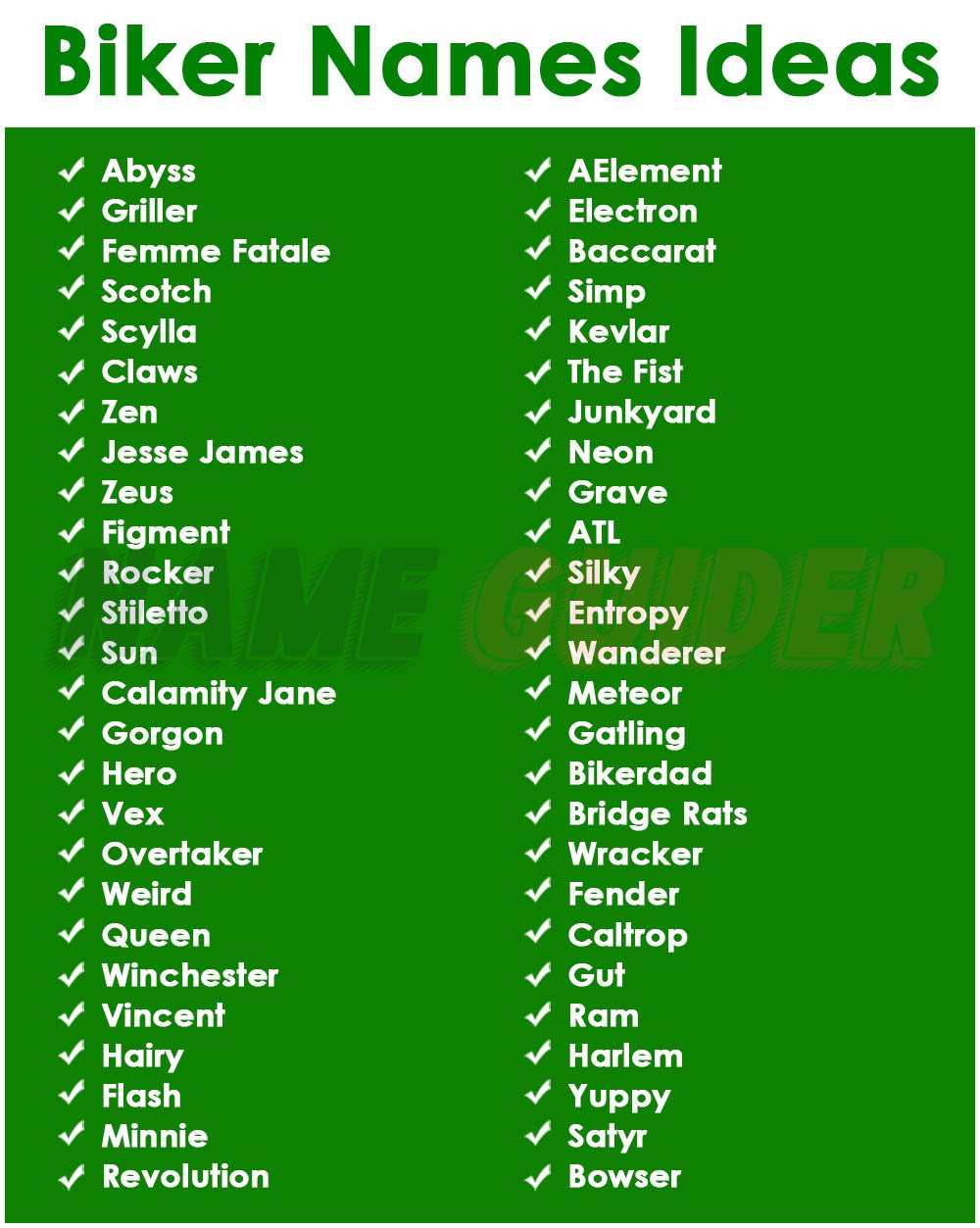 Realistic & Authentic Biker Gang Names That Capture Your Crews Identity